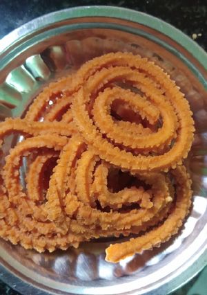 A picture of Chakli Murukku.