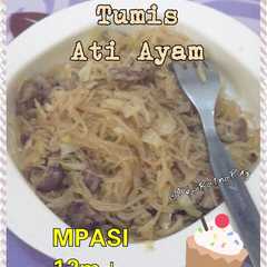 A picture of MPASI 12m+ Shoun tumis ati ayam.