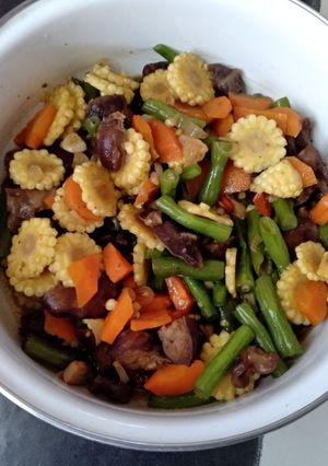 Foto resep Oseng2 sayur campur ati ampela