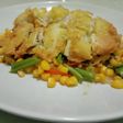Kakap Fillet dg Tumisan Jagung Kangkung