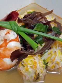 Foto resep Bakso Serabut Kuah Segar (menu eat clean)