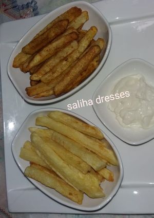 صورة لوصفة بطاطس بالنشا مقرمشة 🥔😍😋