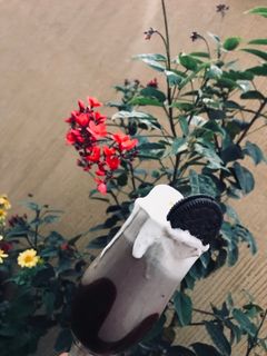 صورة لوصفة ميلك شيك بالاوريو 🌸😋