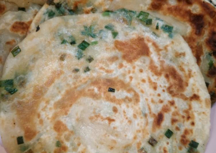 Cara Gampang Menyiapkan Green onion pancake Anti Gagal