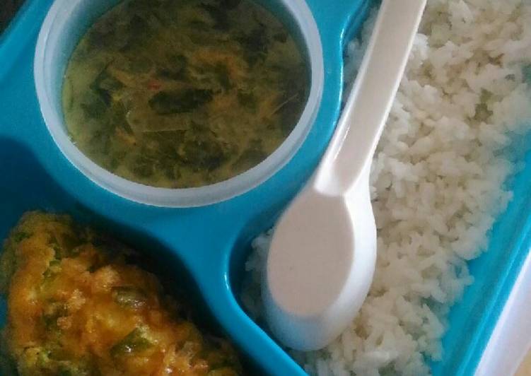 Gulai Pucuk Ubi ala khas padang(bekal anak)