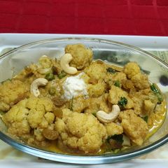 Mughlai Cauliflower Rezala A picture of Mughlai Cauliflower Rezala.