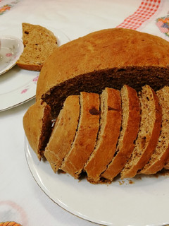 Una foto de Pan de leche con chocolate