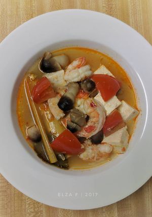Foto resep Tomyam Udang-Tahu-Jamur
