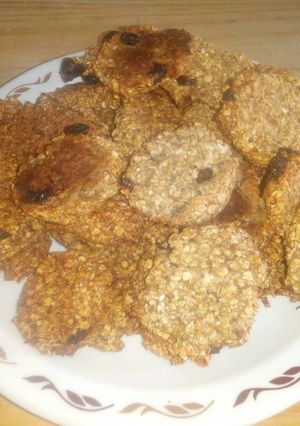 Una foto de Galletas sanas 4 ingredientes, 5 pasos y a disfrutar!
