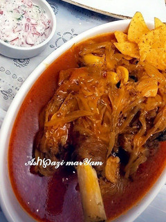 عکسی از دستور چلو ماهیچه به سبک پسران کریم(مشهد)🌸