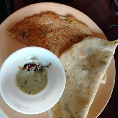 Fenugreek dosa A picture of Fenugreek dosa.