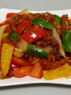 A picture of Sweet and Sour Pork.