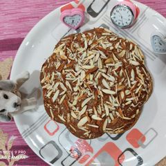 A picture of Merry biscuits cake.