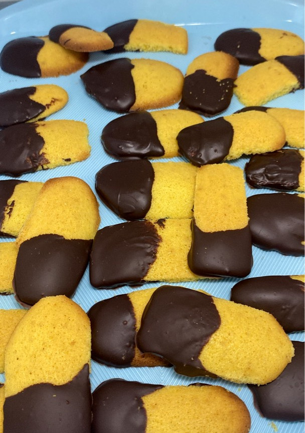 Una foto de Galletas lengua de gato