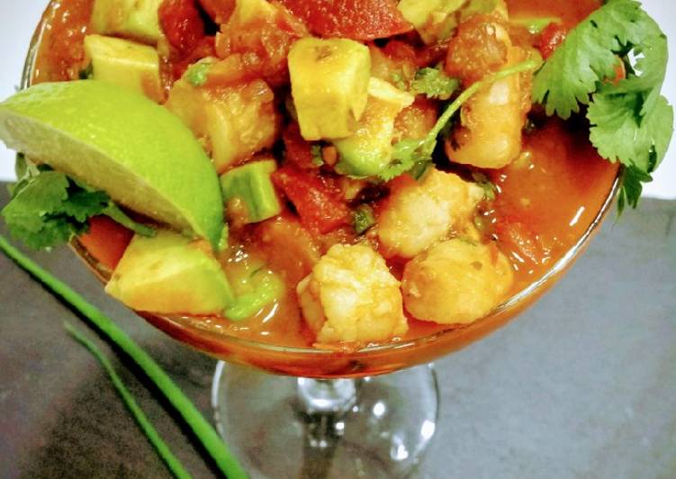 Steps to Make Any-night-of-the-week Quick Mexican Shrimp Cocktail