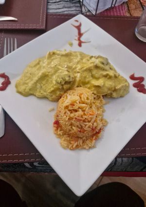 Una foto de Ají de Gallina