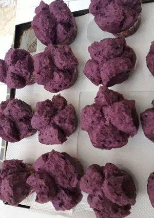 Foto resep Kue moho ubi ungu