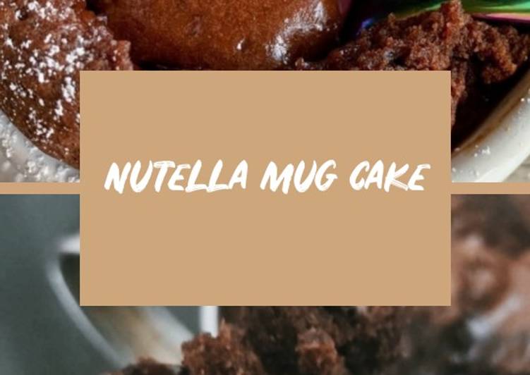 Nutella chocolate cake