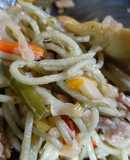 Fideos salteados