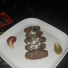 A picture of Moong dal ke paneer stuffing fritters.