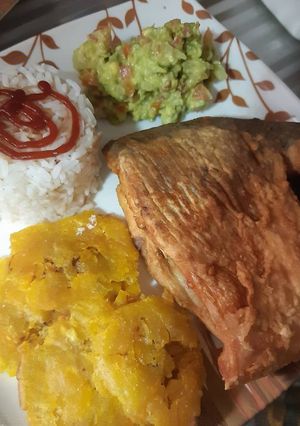 Una foto de Pescado frito /cachama