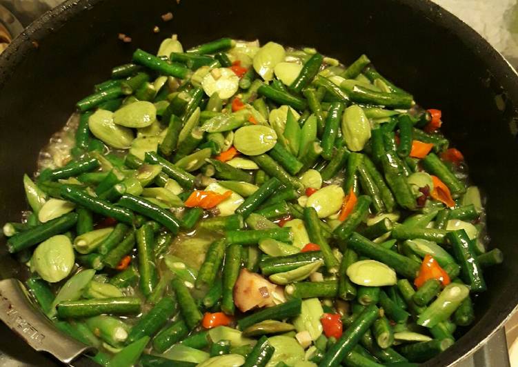 #158. Tumis Kacang Panjang Pete