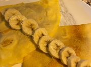Una foto de crepas sin lactosa