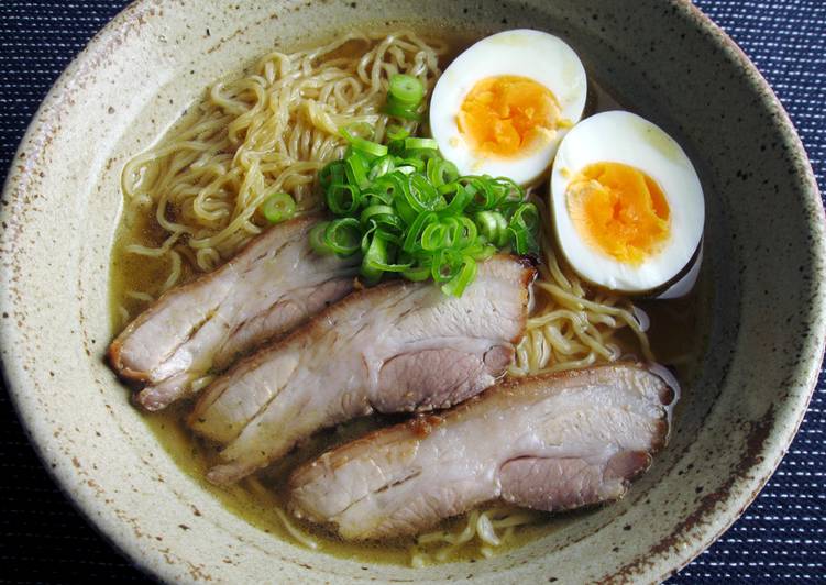 Recipe of Super Quick Homemade Shoyu Ramen Soup