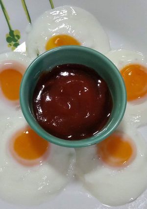 รูปของ ไข่ดาวไร้น้ำมัน (หรือไข่ดาวไมโครเวฟ)