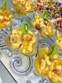 صورة لوصفة سلطة الفواكه 🍊🍌🍍🥝🍎