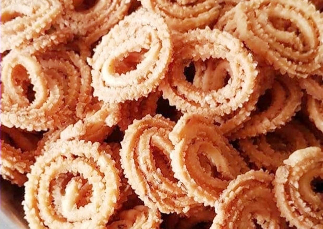 Rice flour chakali
