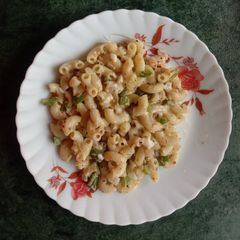 A picture of Cheesy White Sauce Pasta.