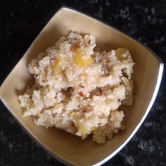 A picture of Sabudana pulao.