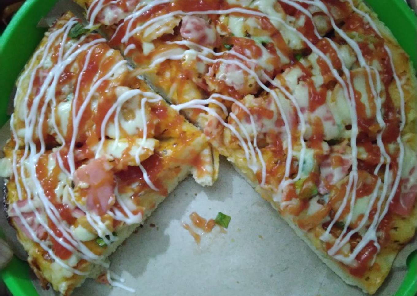 Pizza teflon empuk anti gagal