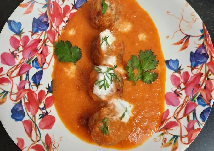 Recipe of Gordon Ramsay Malai kofta in gravy