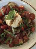 Salada de Tomate e Burrata