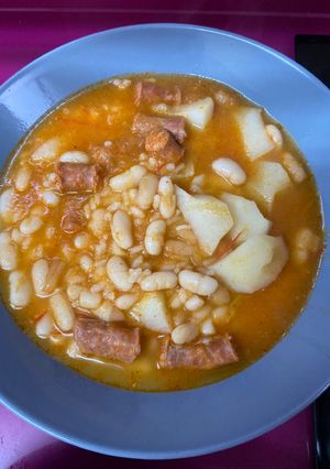 Una foto de Potaje de habichuelas