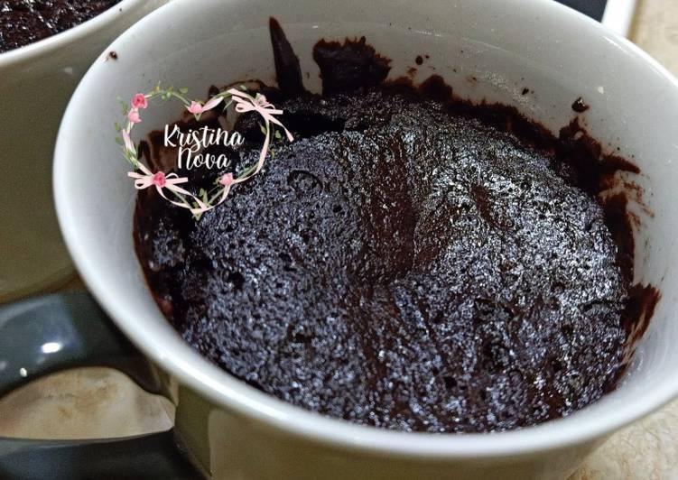 Bagaimana Menyiapkan Choco Lava in Mug, Enak
