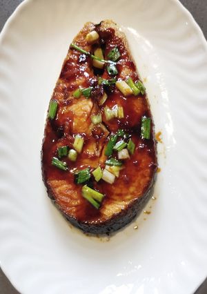 A picture of Teriyaki Salmon.