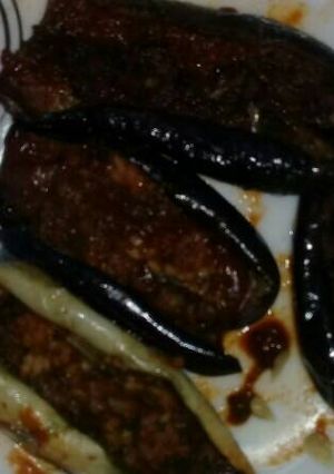 صورة لوصفة مكدوس علي طريقتي