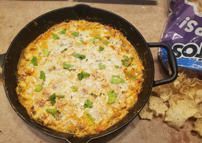 Recipe of Homemade Smoked Buffalo Chicken Dip