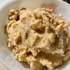 A picture of Slow Baked Celeriac & Garlic Mash.