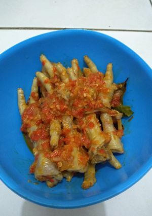 Foto resep Ceker Pedas