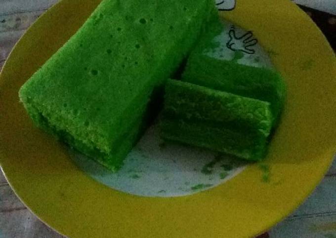 Resep Brownis pandan kukus, Sempurna