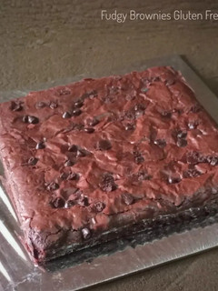 Foto resep Fudgy Brownies Gluten Free