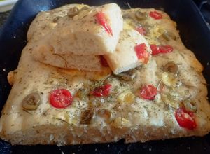 Una foto de Focaccia
