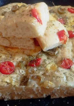 Una foto de Focaccia