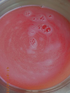 A picture of Watermelon and pineapple smoothie.