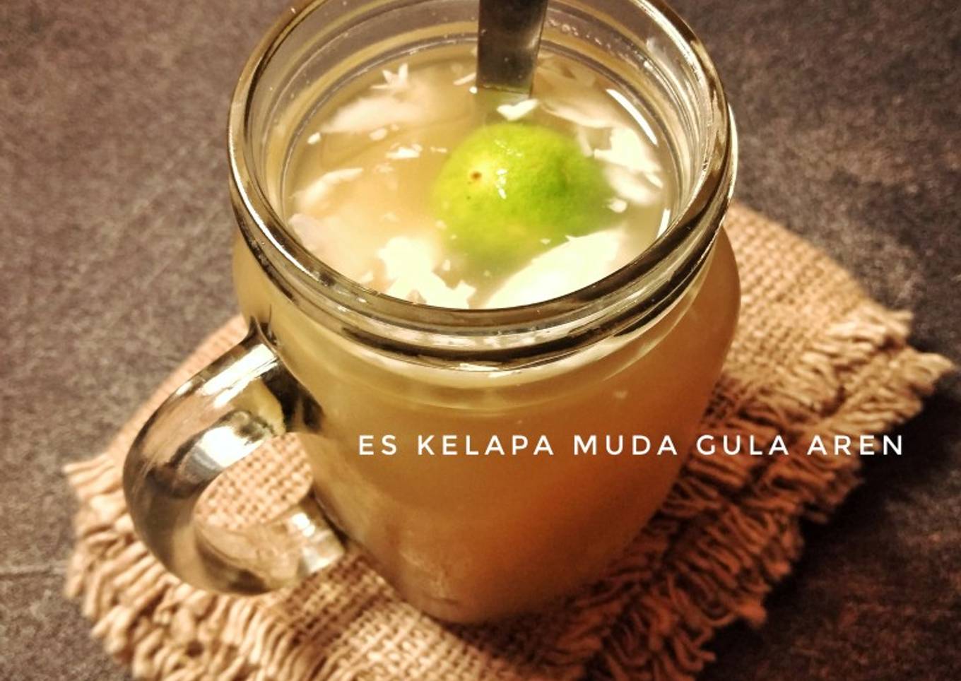 Es Kelapa Muda Gula Aren