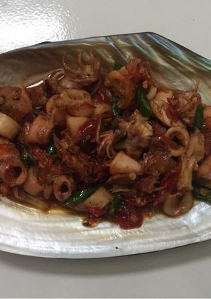 Foto resep Cumi Pedes